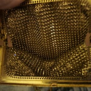 Vintage gold mesh very old